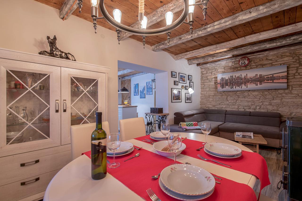 Rustic Istrian House Varesco Krnica Exterior photo